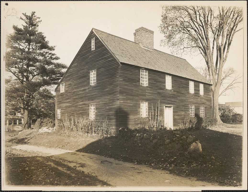 The Phineas Upham House, Upham Street (opposite Lincoln Street), Melrose, Mass.