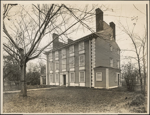 Royall House and slave quarters, Medford, Mass.