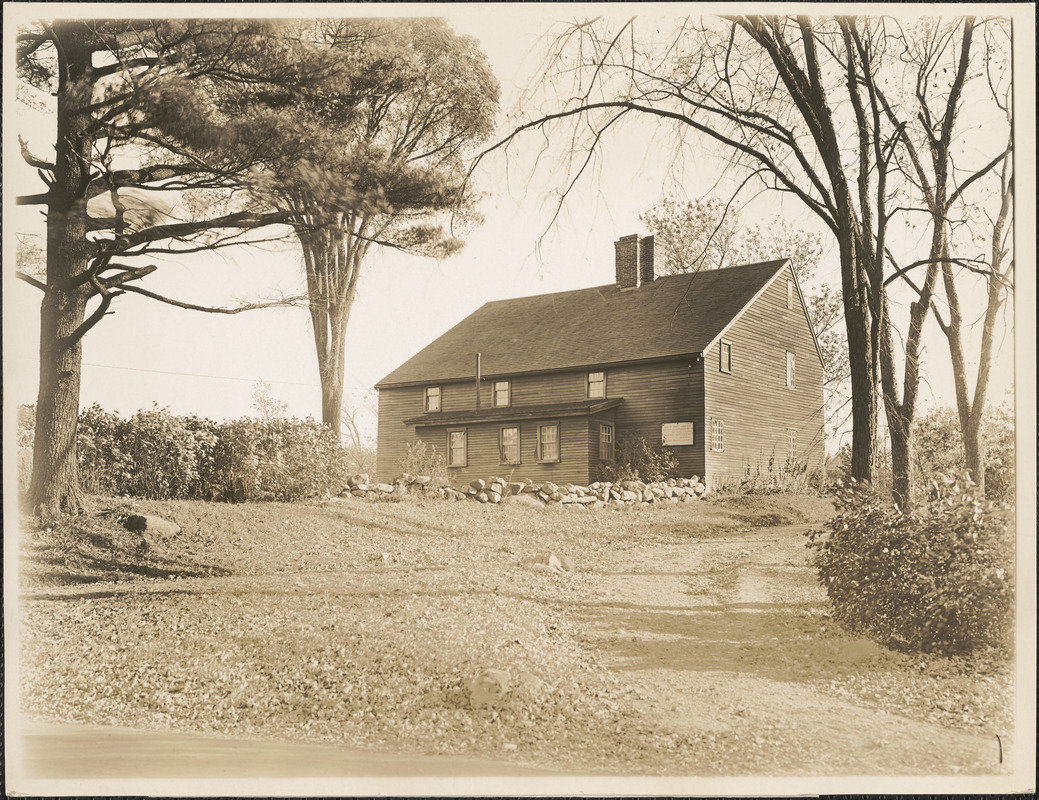 The Phineas Upham House, Upham Street (opposite Lincoln Street), Melrose, Mass.