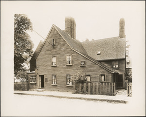 The House of the Seven Gables, Turner Street, Salem, Mass.