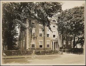 The Lee Mansion, Marblehead, Mass.