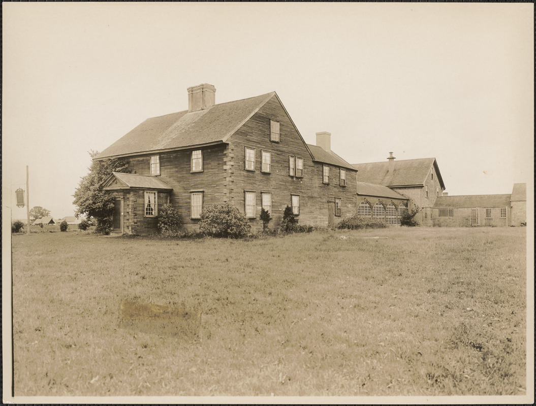 The Historic Winslow House, Marshfield, Mass.