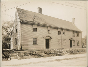 Front of the Pierce House, 24 Oakton Avenue, Dorchester