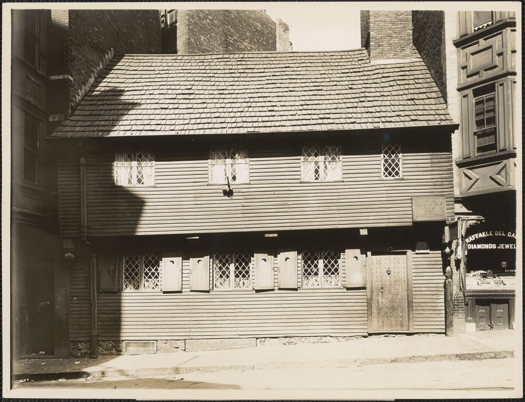 Paul Revere House, 19 North Square, Boston, Mass.