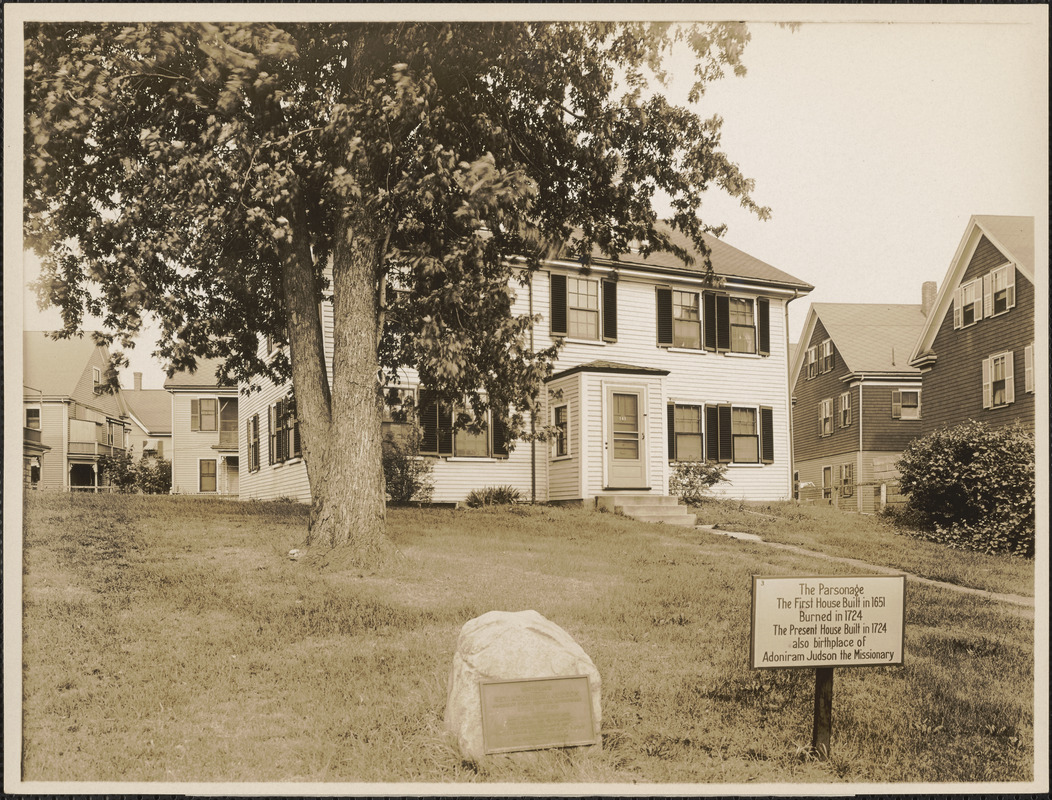 The Wigglesworth House, 145 Main Street, Malden, Mass.