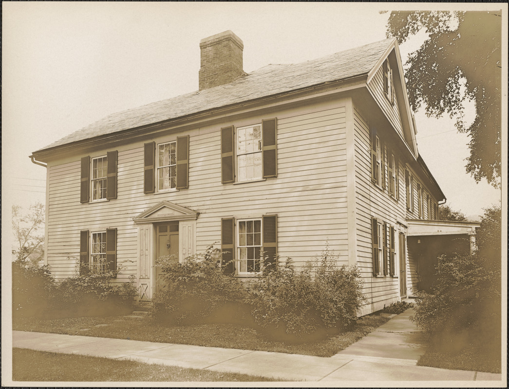 Barnard House, Main Street, Deerfield, Mass.