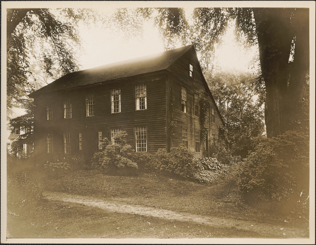 BeamanAllen House, Main Street, Deerfield, Mass. Digital Commonwealth