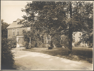 Wayside Inn, Sudbury, Mass. (front right of house)