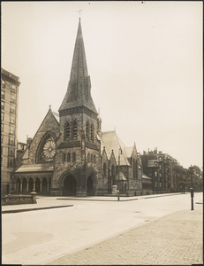 First Church in Boston at Berkeley Street and Marlborough Street