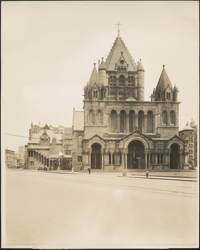 Trinity Church, Copley Square, Boston, Mass.