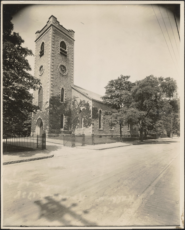 First Congregational Society (Unitarian church), corner of Centre ...