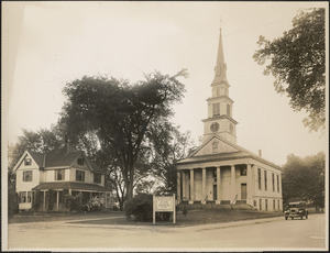 First Congregational Parish (Unitarian), North Street, Medfield, Mass.