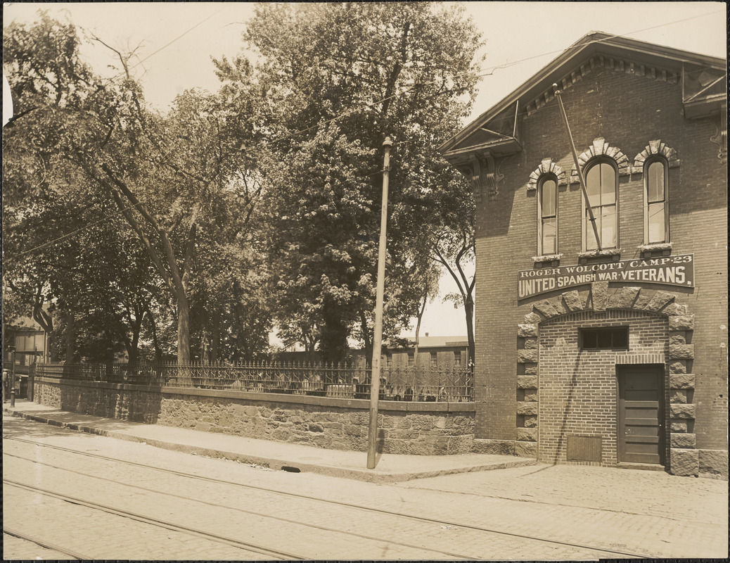 Roxbury Burial Ground at Eustis Street and Washington Street, Boston, Mass.