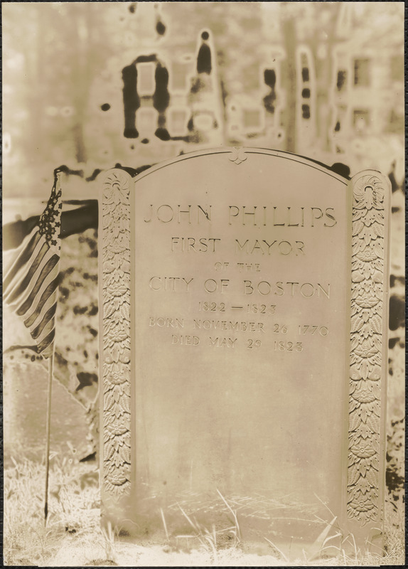 Here lies buried John Phillips
