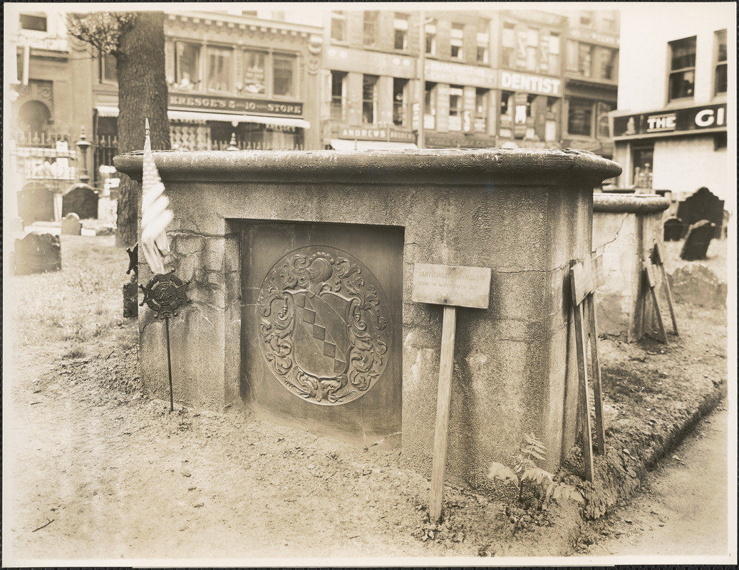Grave of Mary Chilton Winslow