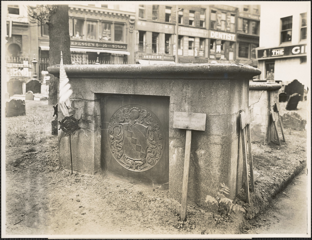 Grave of Mary Chilton Winslow