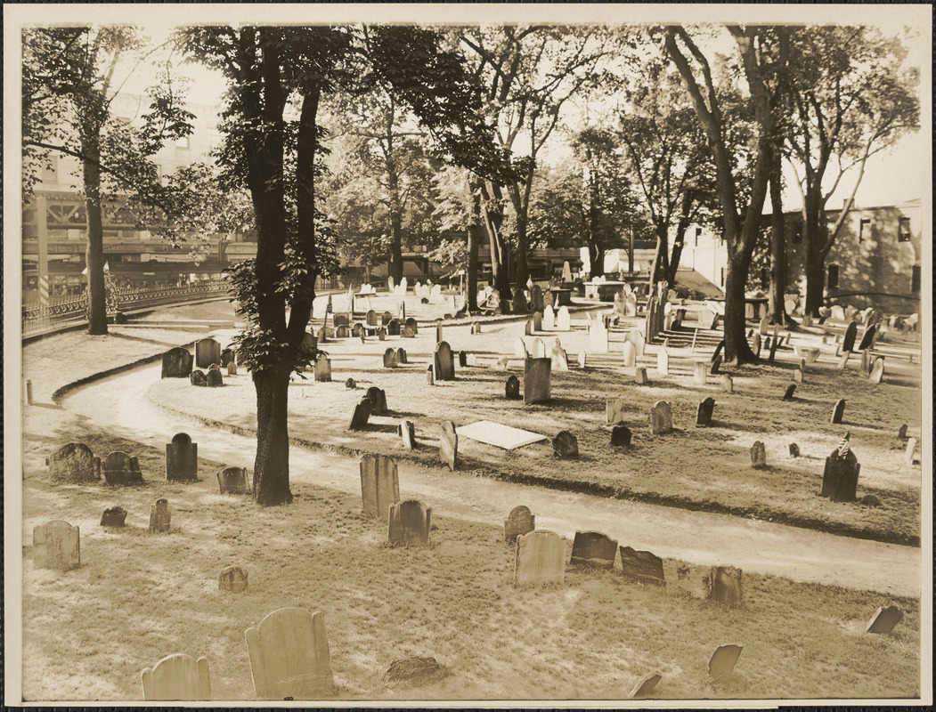 Roxbury Burying Ground 1630