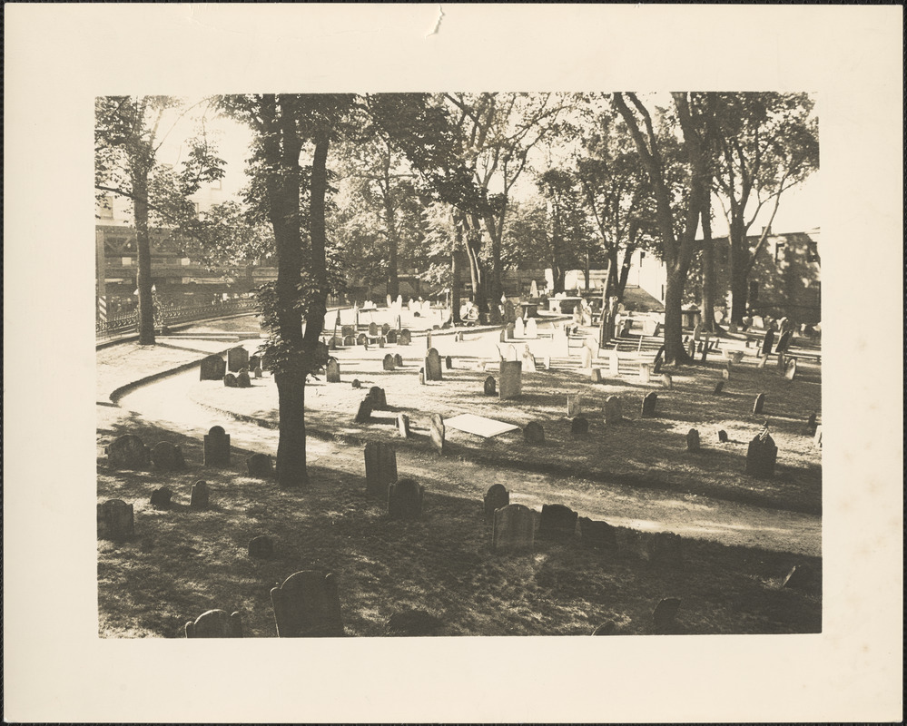 Roxbury Burying Ground 1630