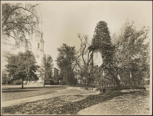 First revolutionary monument at Lexington Battle Field