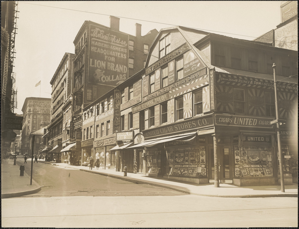 Old Corner Bookstore, Boston, Mass.