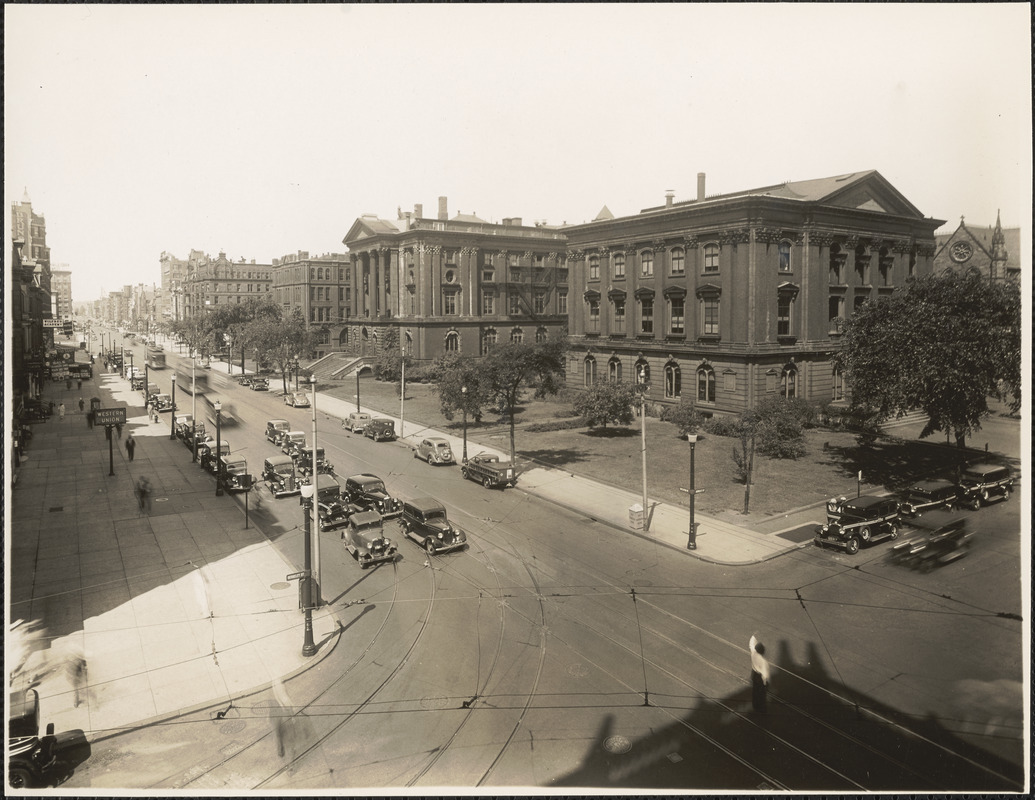 Boylston and Berkeley Streets, Boston, Massachusetts