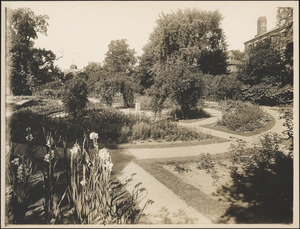 Ropes Memorial Garden, oldest garden in Salem, Mass.