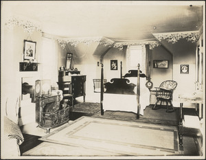 Miss E.L. Grant bedroom, 46 Hawthorne Road, Brookline