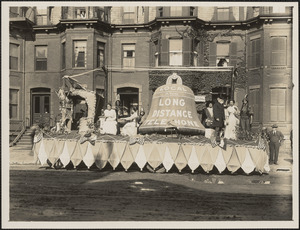 New England Telephone and Telegraph Co. float, Columbus Day Parade 1913