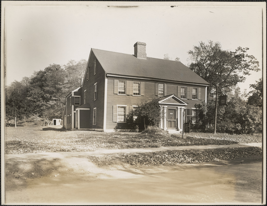 The Antiquarian Society's Old House, Lexington Road, Concord, Mass.