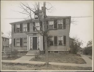The Fowle House, 28 Marshall Street, Watertown, Mass.
