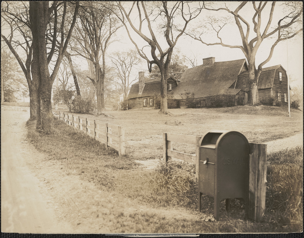 Ye Olde Jonathan Fairbanks House, Eastern Ave and East Street, Dedham, Mass.