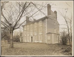 Royall House and slave quarters, Medford, Mass.