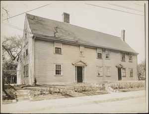 Front of the Pierce House, 24 Oakton Avenue, Dorchester