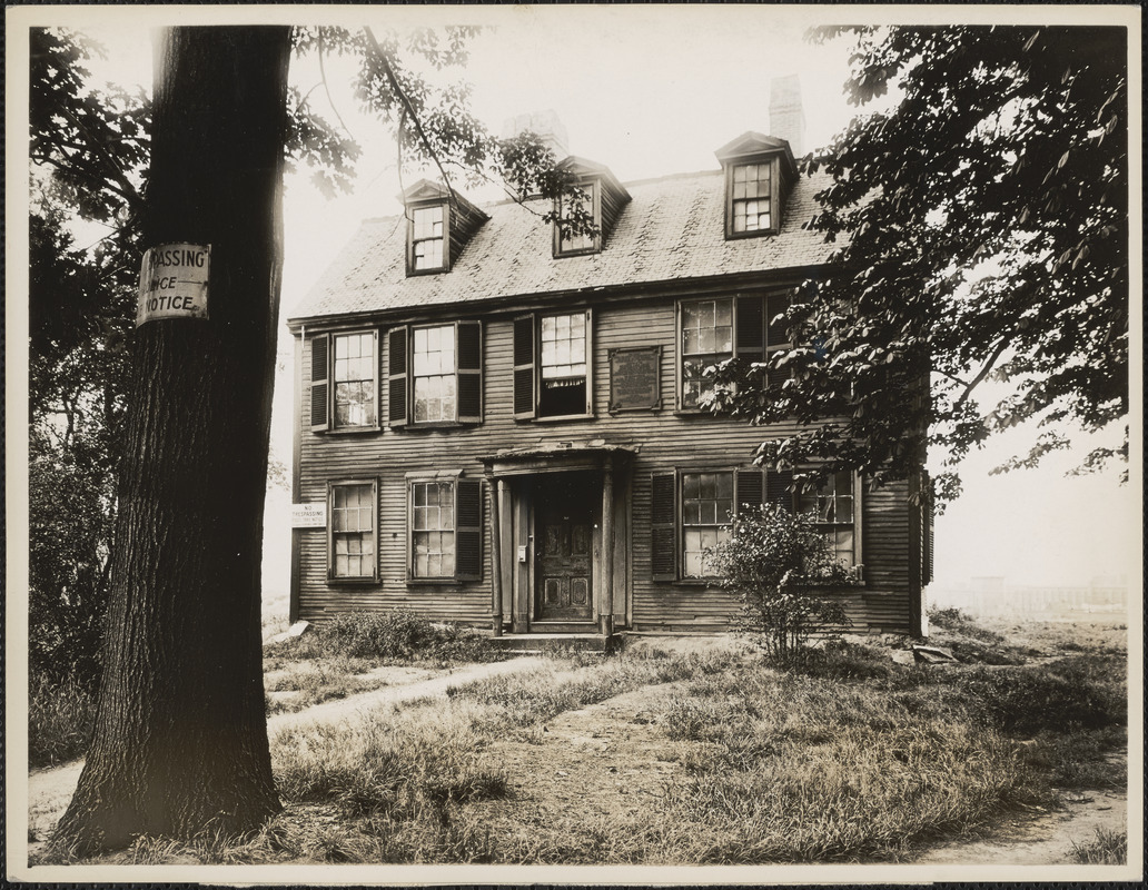 Dillaway Thomas House, Eliot Square, Roxbury