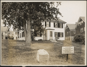 The Wigglesworth House, 145 Main Street, Malden, Mass.