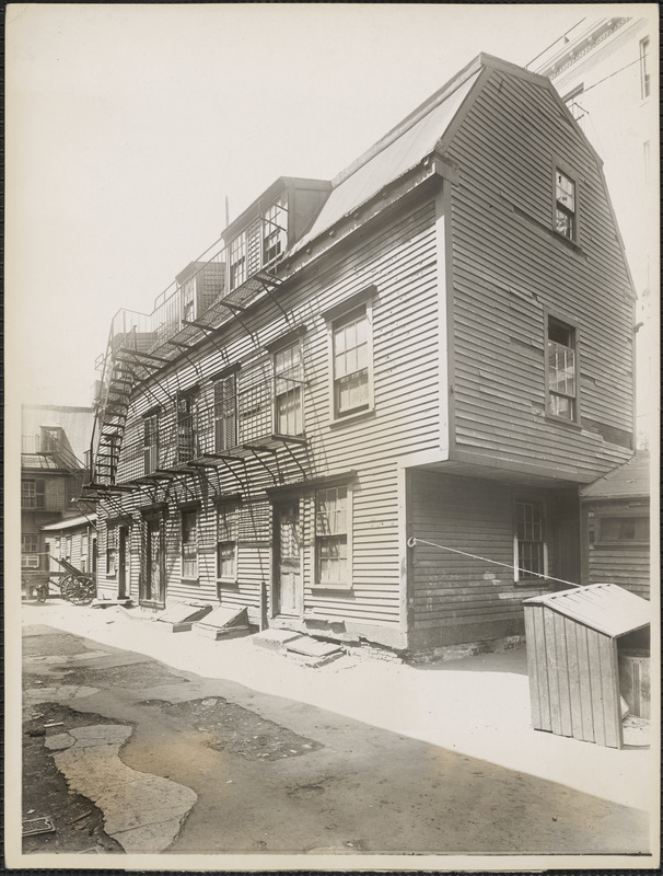 Clough House, Vernon Place, North End, Boston, Mass.