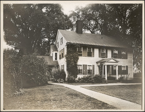 Ephraim Williams House, Main Street at corner of Albany Road, Deerfield, Mass.