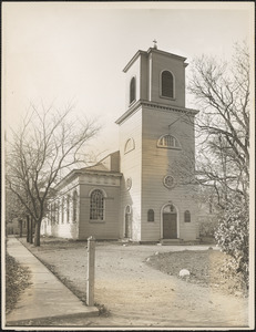 Left wing of Old Christ Church, Garden Street, Cambridge, Mass.-1