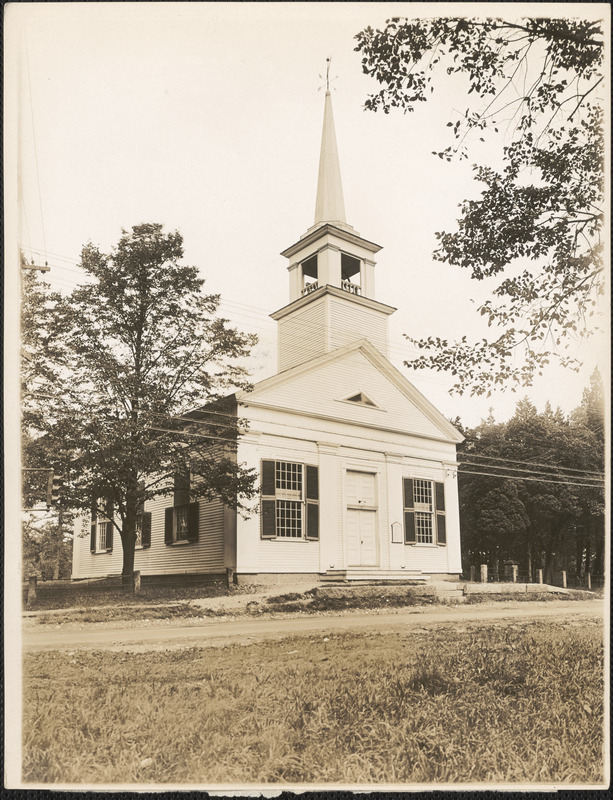 First Congregational Church, Marshfield, Mass. - Digital Commonwealth