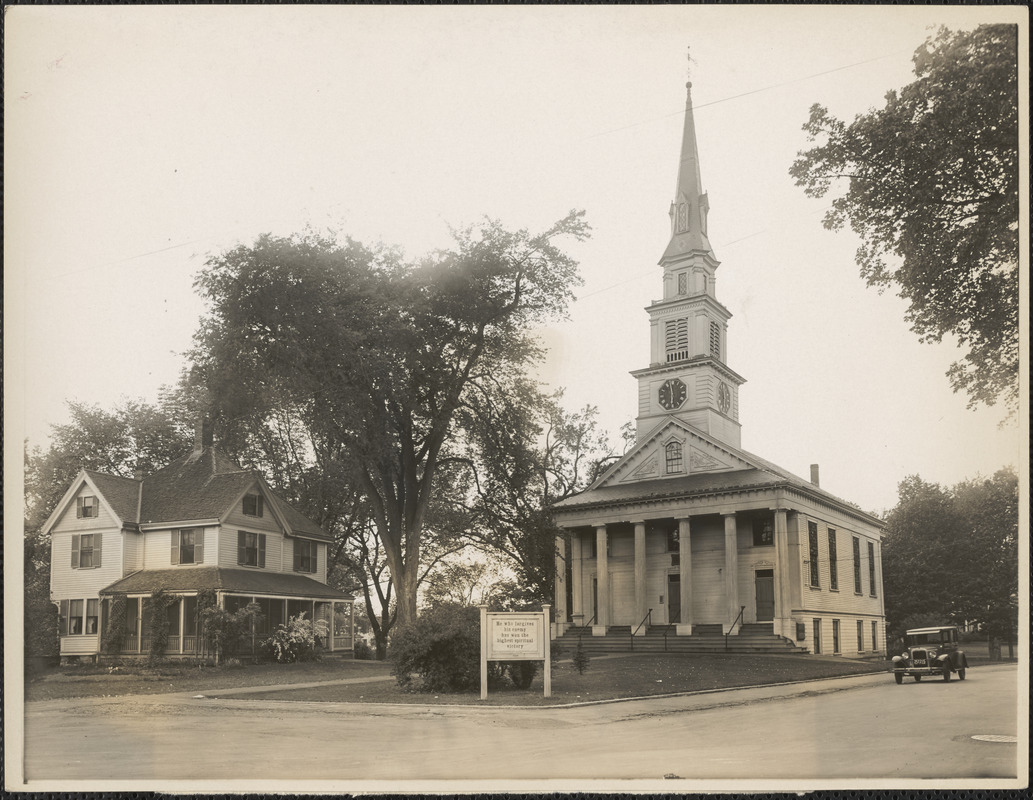 First Congregational Parish (Unitarian), North Street, Medfield, Mass.