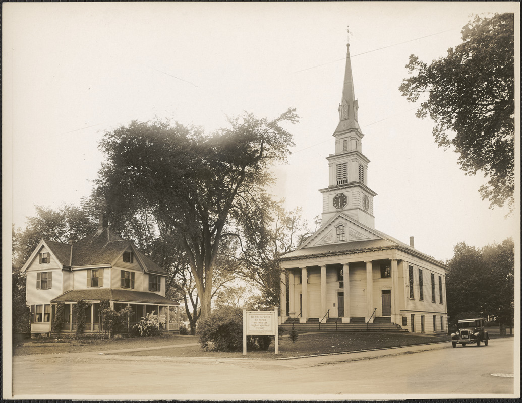 First Congregational Parish (Unitarian), North Street, Medfield, Mass.