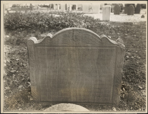 Rev. Mr. Henry Flynt, Hancock Cemetery, Quincy, Massachusetts