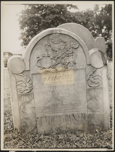 John Foster, Dorchester North Burying Place, Upham's Corner, Dorchester, Mass.