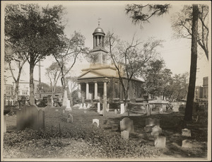 Hancock Burying Ground and Church of the Presidents, Quincy, Mass.