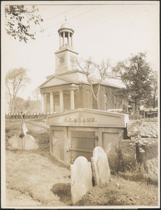 John Adams and John Quincy Adams, tombs and First Parish or Church of the Presidents, Quincy, Mass.