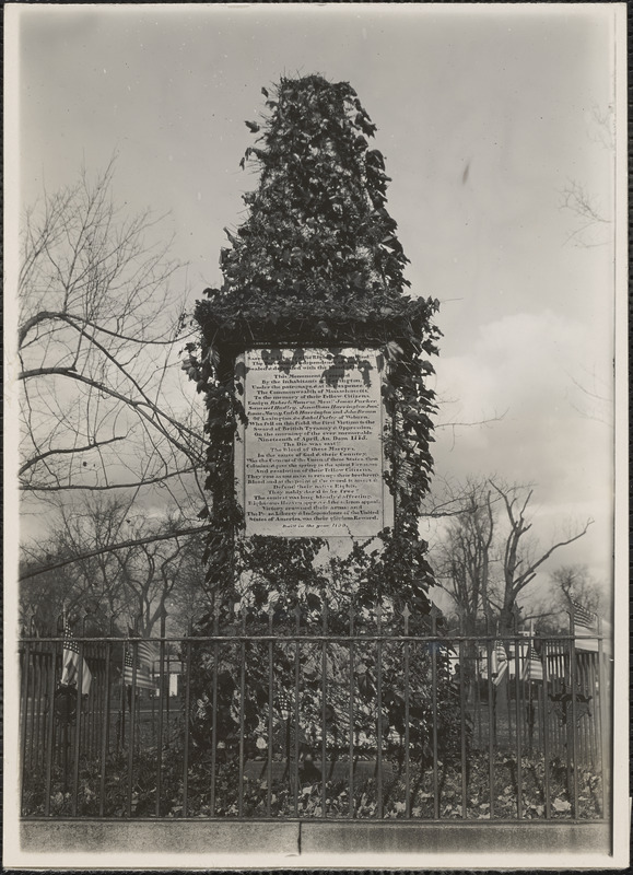 First Revolutionary Monument, Lexington, Mass.