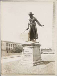 Statue of Colonel William Prescott, Bunker Hill, Monument Square, Charlestown, Mass.