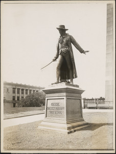 Statue of Colonel William Prescott, Bunker Hill, Monument Square, Charlestown, Mass.
