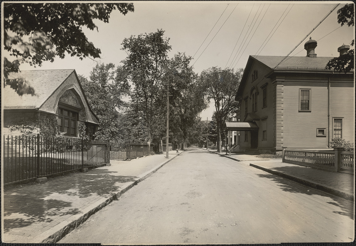 Eliot Hall and Church, Eliot Street, Jamaica Plain, Mass. Digital