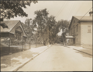 Eliot Hall and Church, Eliot Street, Jamaica Plain, Mass.